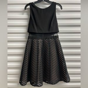 Black cocktail dress